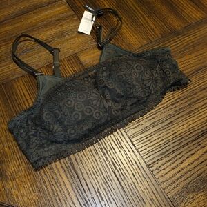 New Aerie Wireless  Push Up Lace Bra